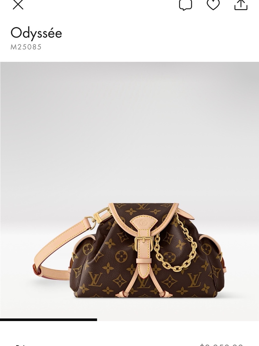 Louis Vuitton Brown Monogram Drawstring Crossbody with Tan Trim - Picture 15 of 15